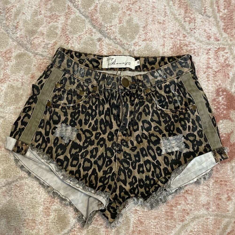 Vintage Havana jean shorts